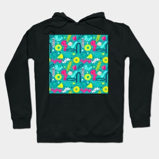 Crazy neon Hoodie